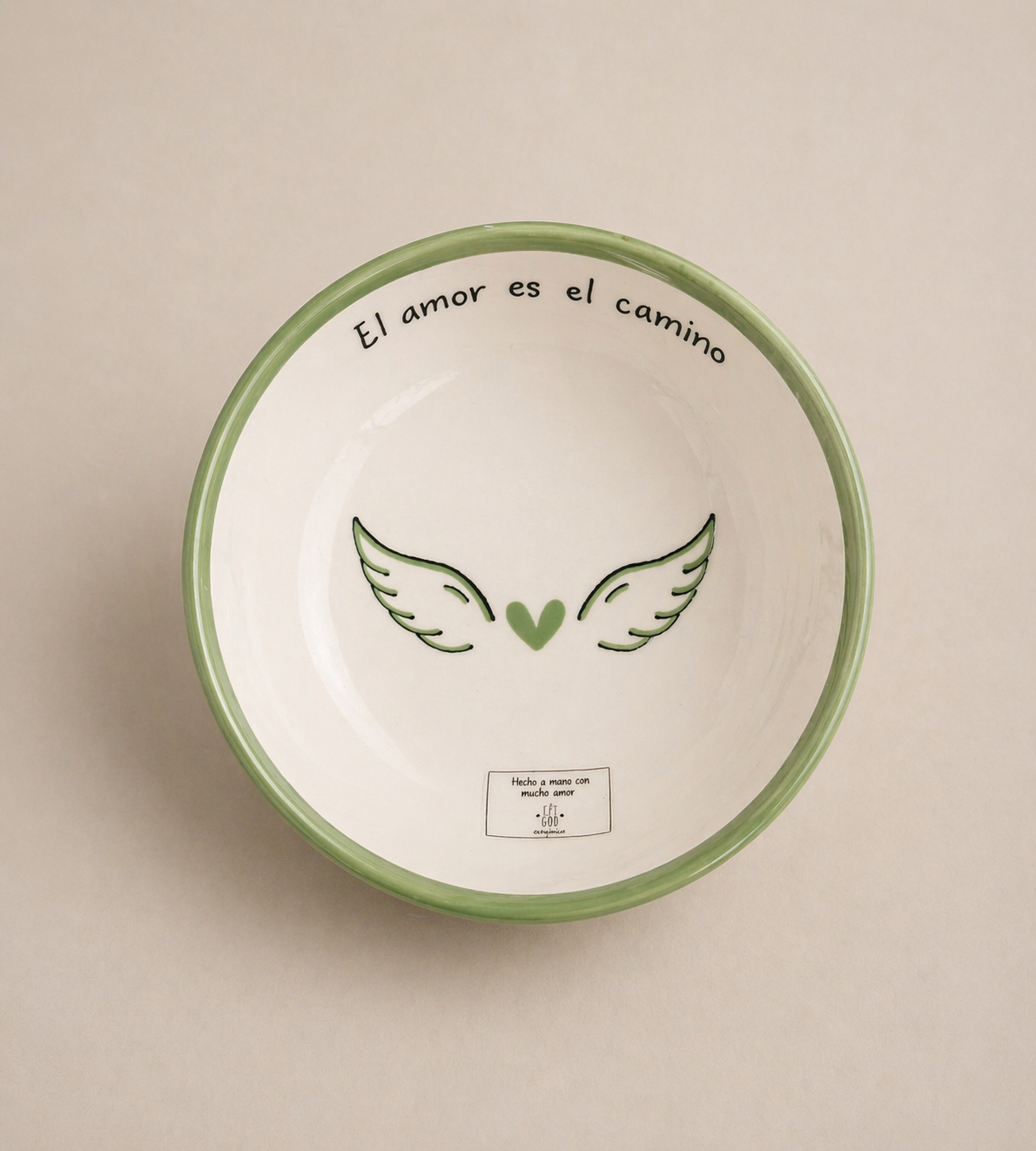 Cuenco mediano · El amor es el camino