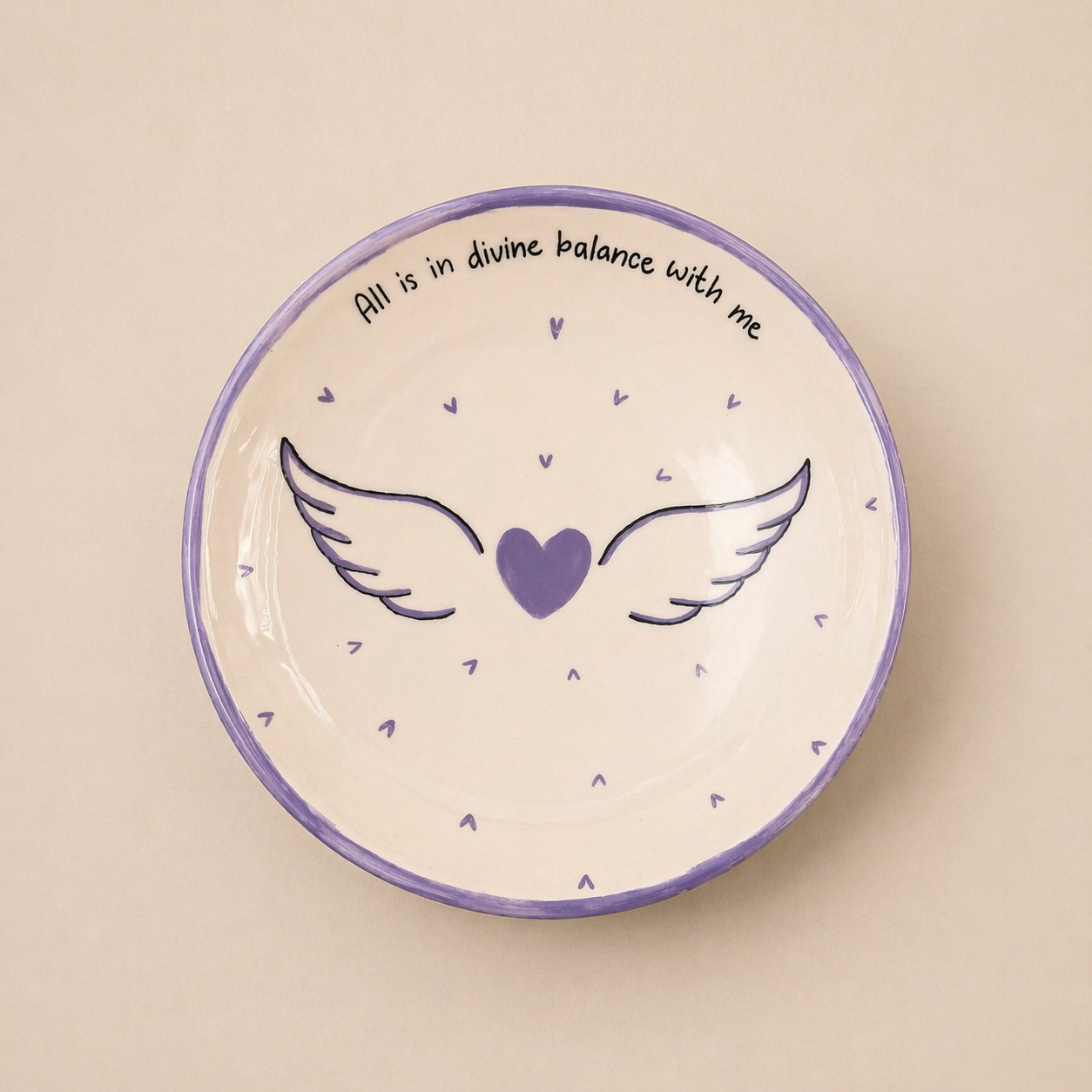 Plato grande · All is in divine balance with me