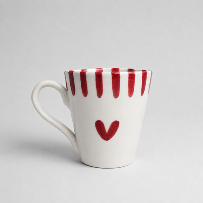 Konische Tasse · „Hab keine Angst, hab Glauben“
