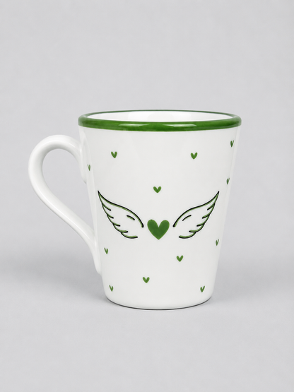 Konische Tasse · „Hab keine Angst, hab Glauben“