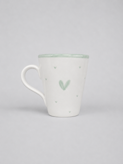 Konische Tasse · „Hab keine Angst, hab Glauben“