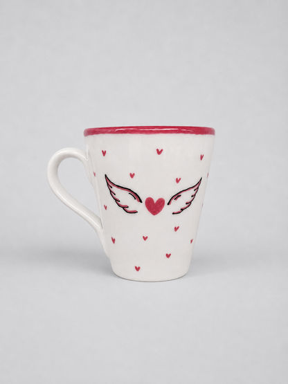 Konische Tasse · „Hab keine Angst, hab Glauben“