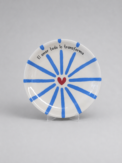 Small plate · "Choosing truth sets me free"
