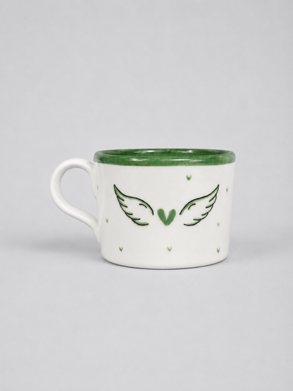 Konische Tasse · „Hab keine Angst, hab Glauben“