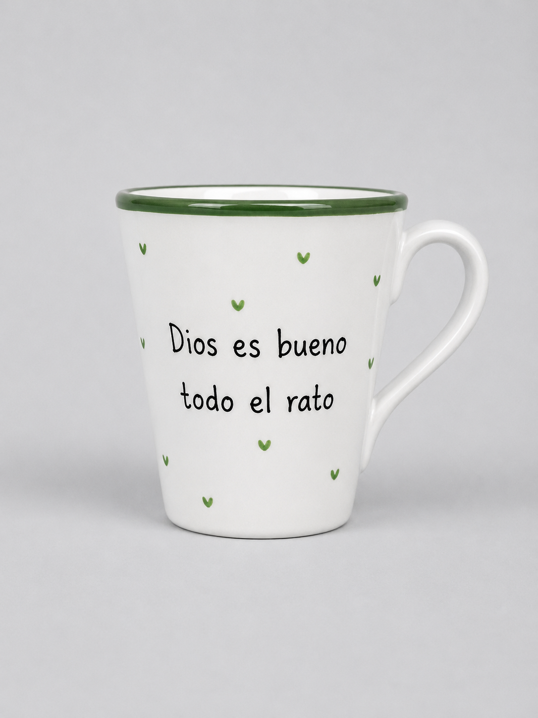 Konische Tasse · „Hab keine Angst, hab Glauben“