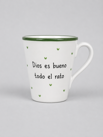 Konische Tasse · „Hab keine Angst, hab Glauben“