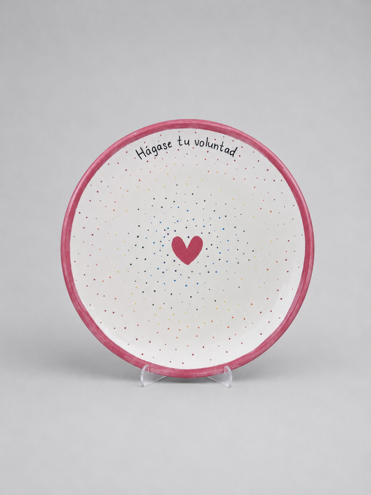 Plato grande · «Hágase tu Voluntad»