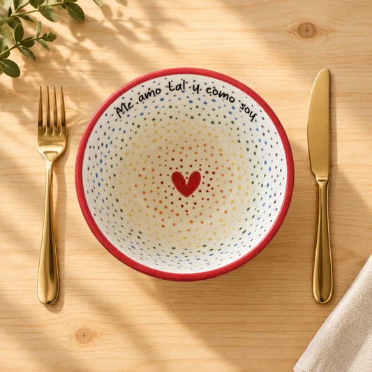 Bowls pequeños mejora la relación con la pareja