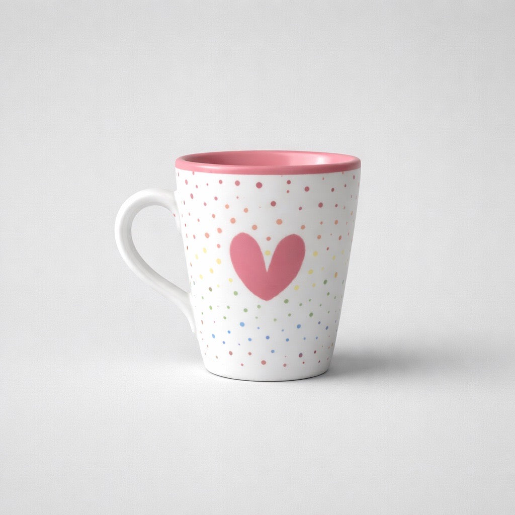 Taza cónica · Con ayuda de Dios todo es posible