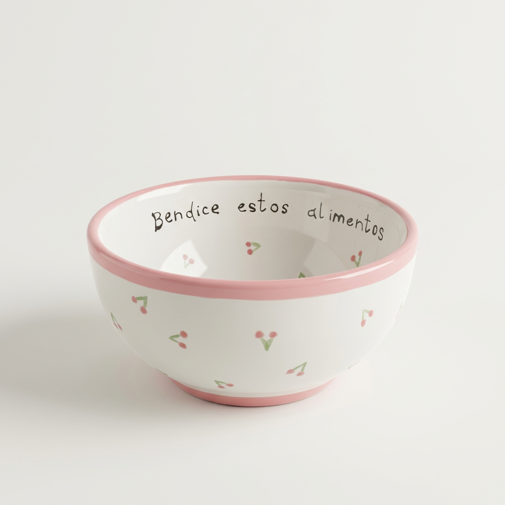 «Bendice estos alimentos»