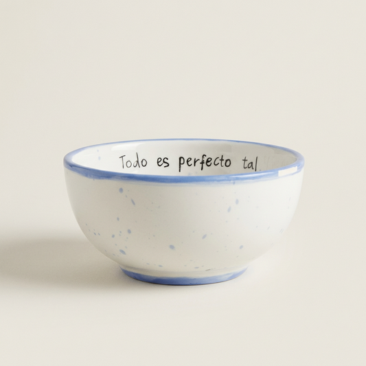 "Everything is perfect as it is."