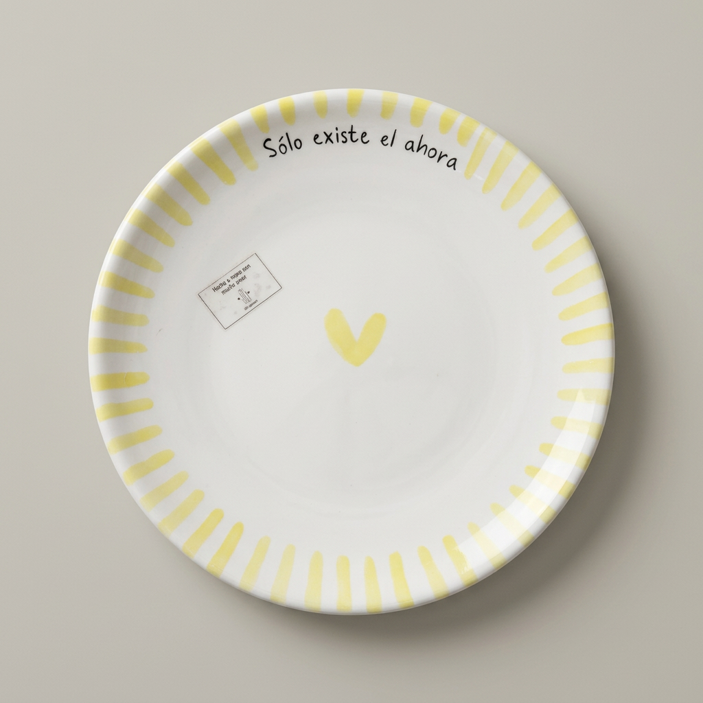 Plato grande · «Sólo existe el ahora»