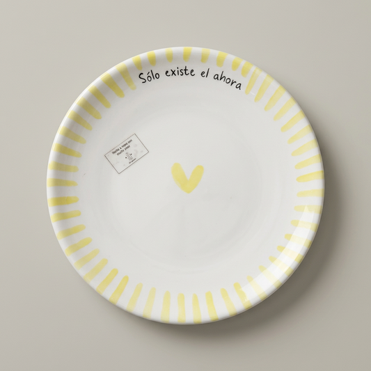 Plato grande · «Sólo existe el ahora»