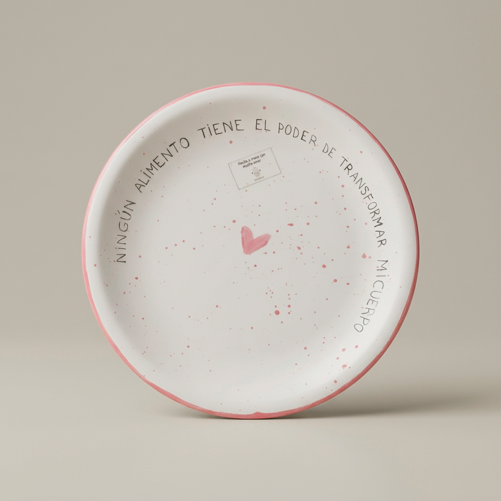 «Ningún alimento tiene el poder de transformar mi cuerpo»