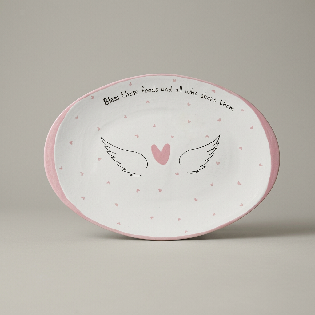 «God bless foods and all who share them»