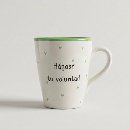 Konische Tasse · Dein Wille geschehe